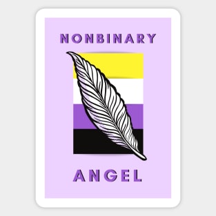 Nonbinary Angel Sticker